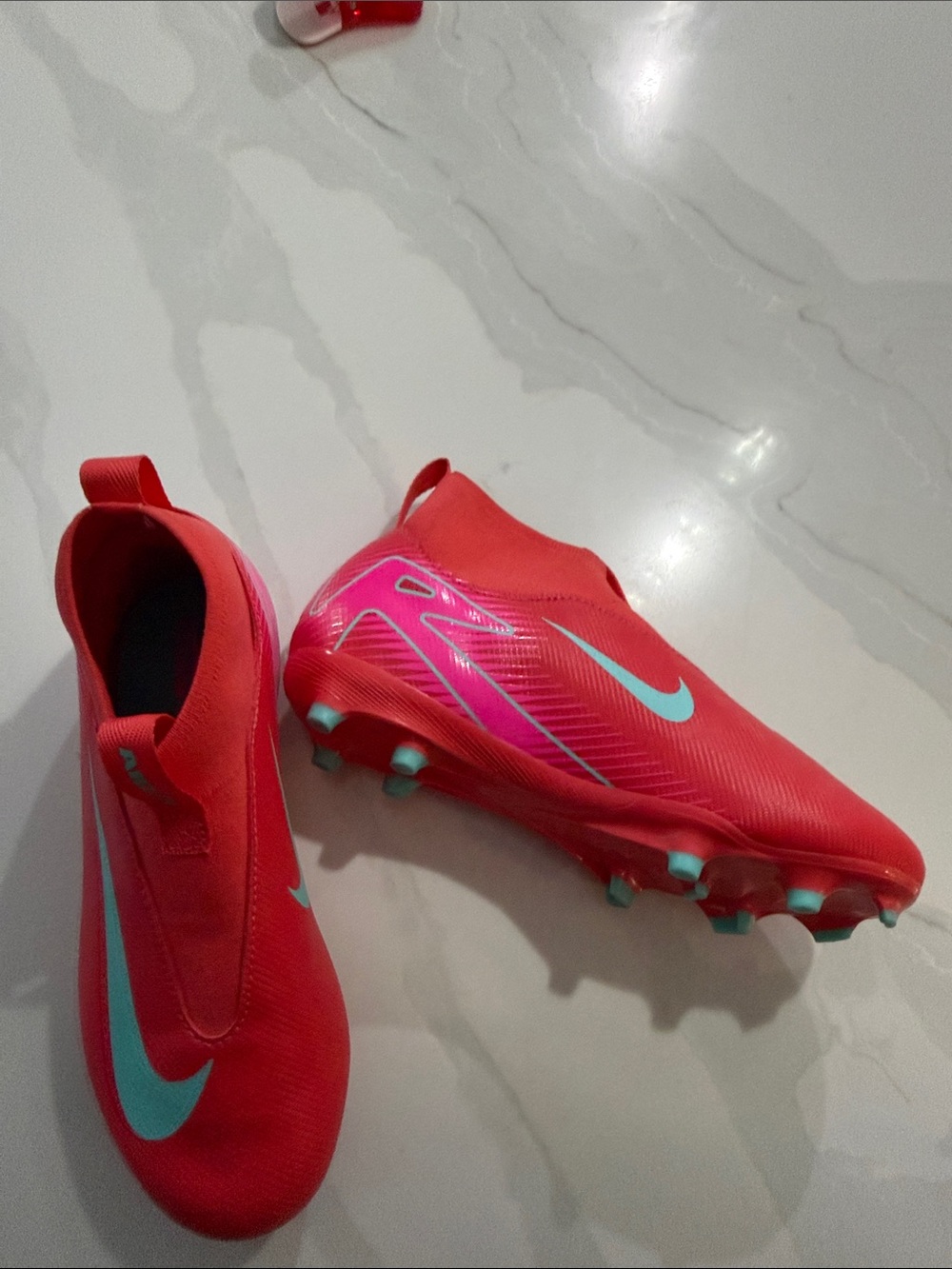 Never worn kids soccer cleats.